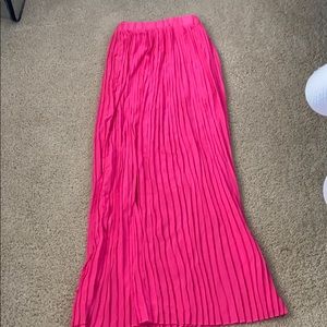 Hot pink maxi